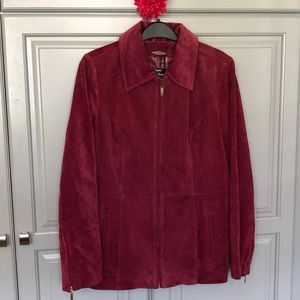 Dennis Basso 100% Suede Leather